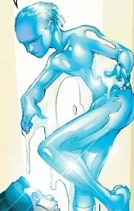 Silicon comic character