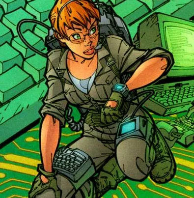 Silicon Valerie comic character