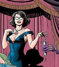 Silken Floss comic character