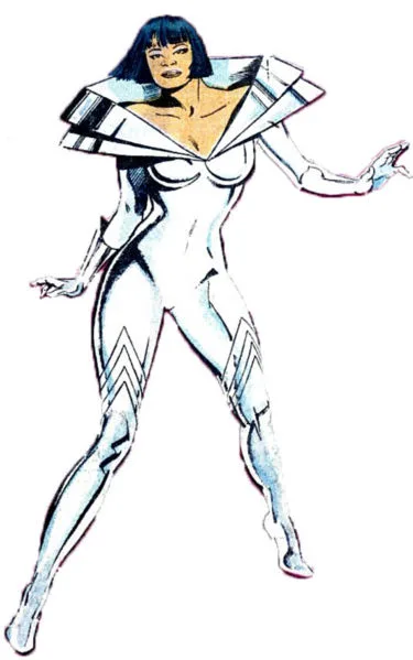 Silver comic character