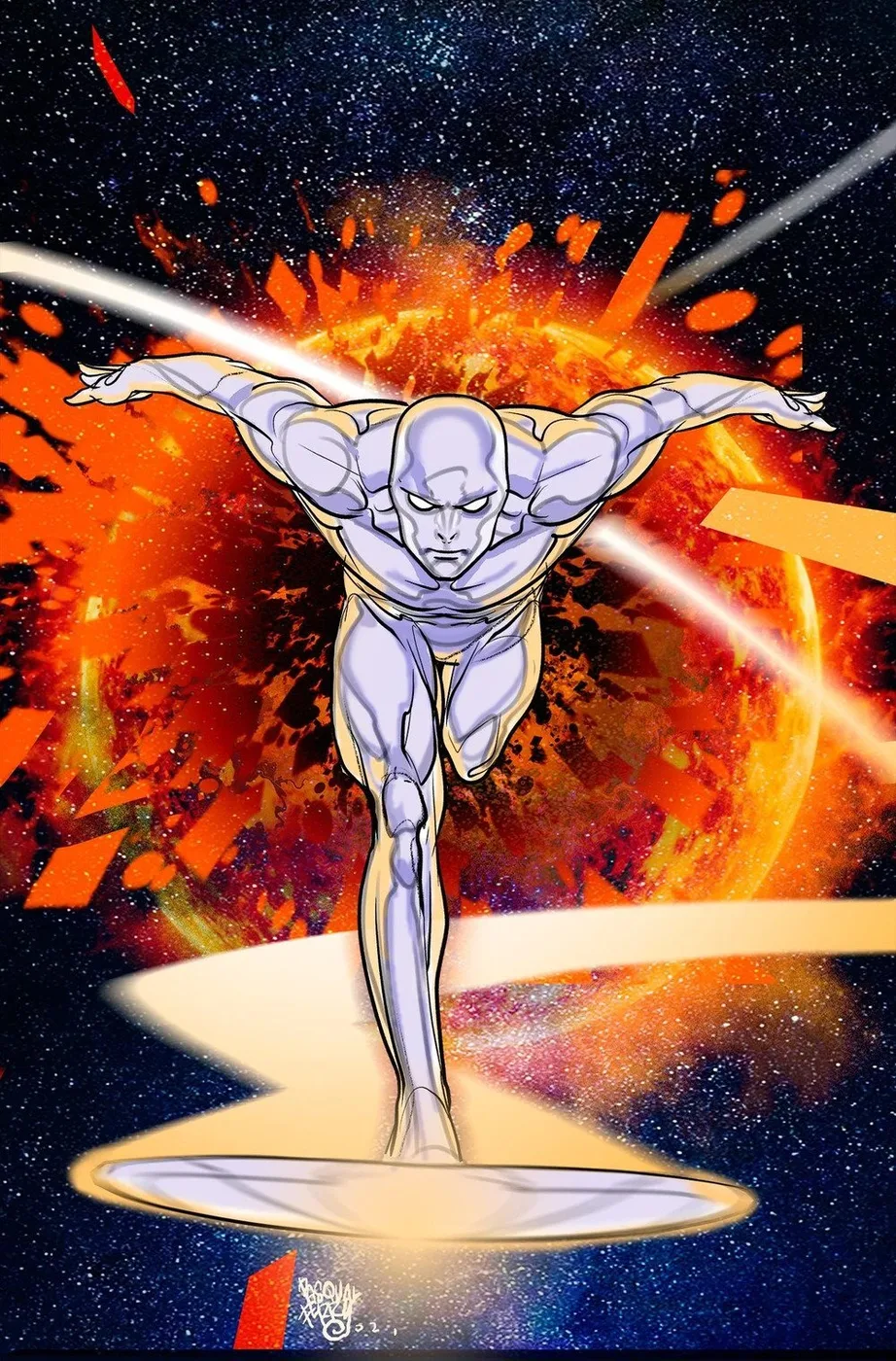 Silver Surfer comic character