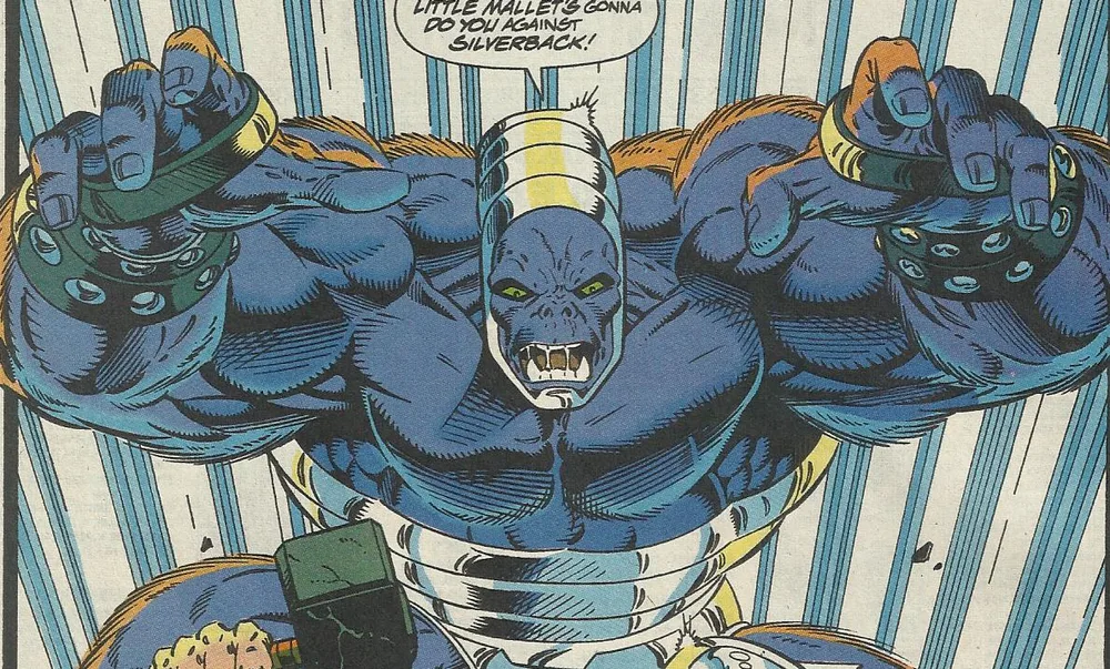 Silverback comic character