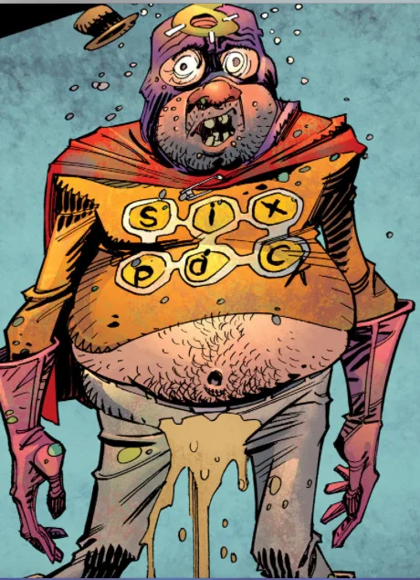 Sixpack comic character