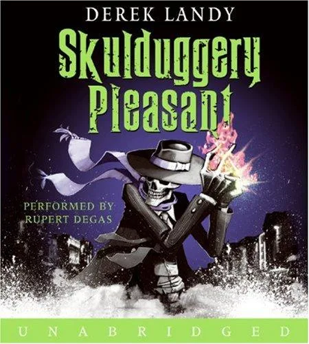 Skulduggery Pleasant book cover
