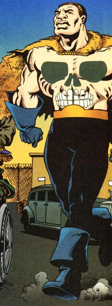 Skull comic character
