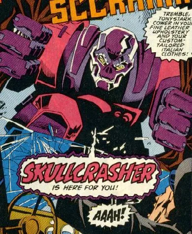 Skullcrasher comic character