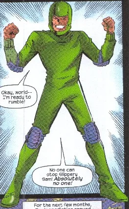 Slippery Sam comic character