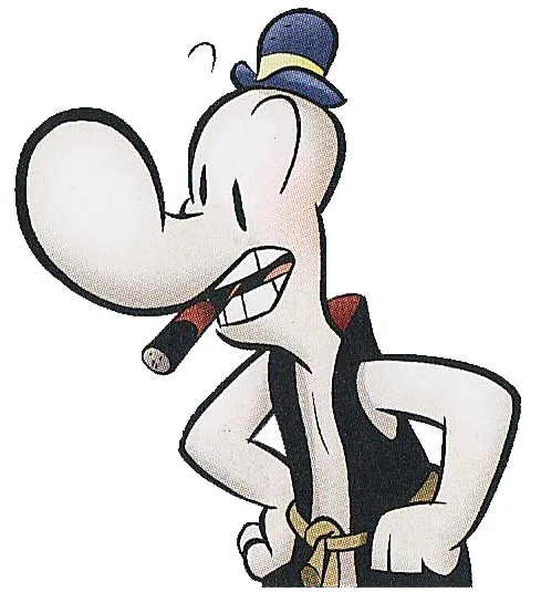 Smiley Bone comic character