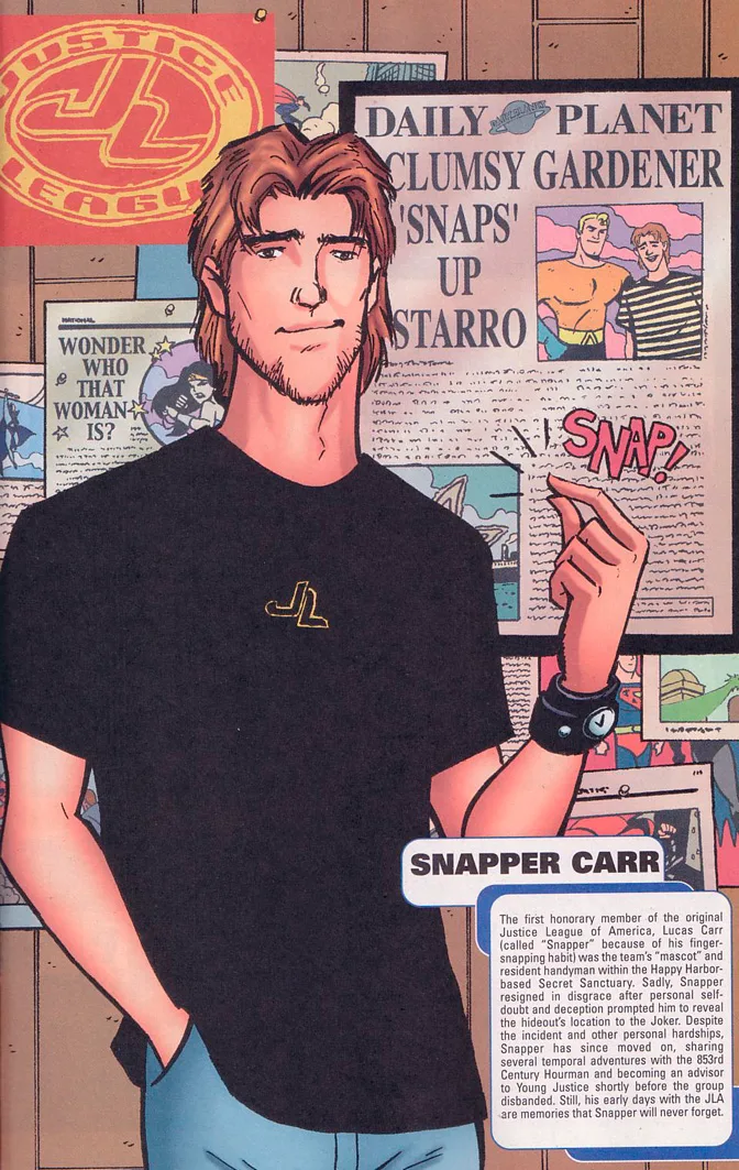 Snapper Carr comic character