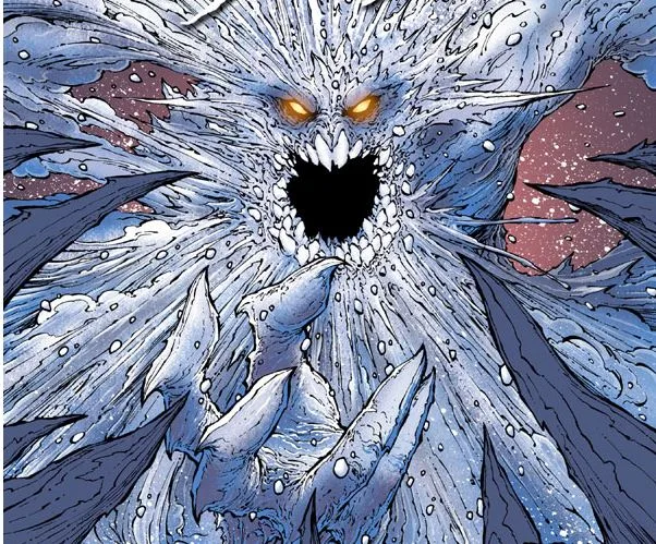 Snowman comic character
