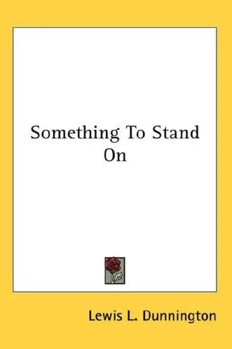 Something To Stand On book cover