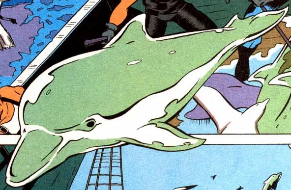 Space Dolphin comic character