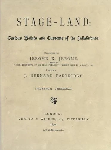Stage-land book cover
