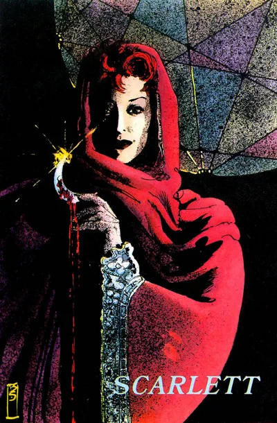 Stained Glass Scarlet comic character
