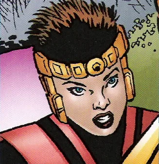 Static comic character