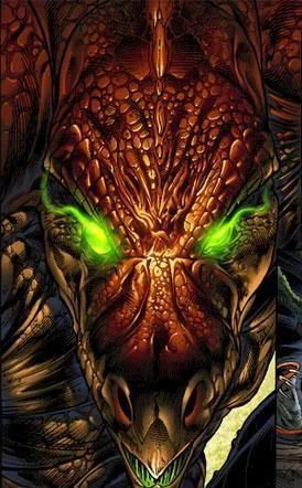 Stegron comic character