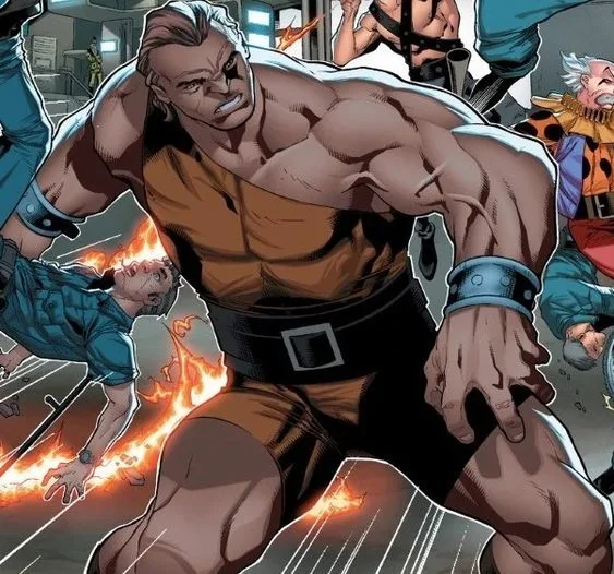 Strongman comic character