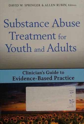 Substance abuse treatment for youth and adults book cover
