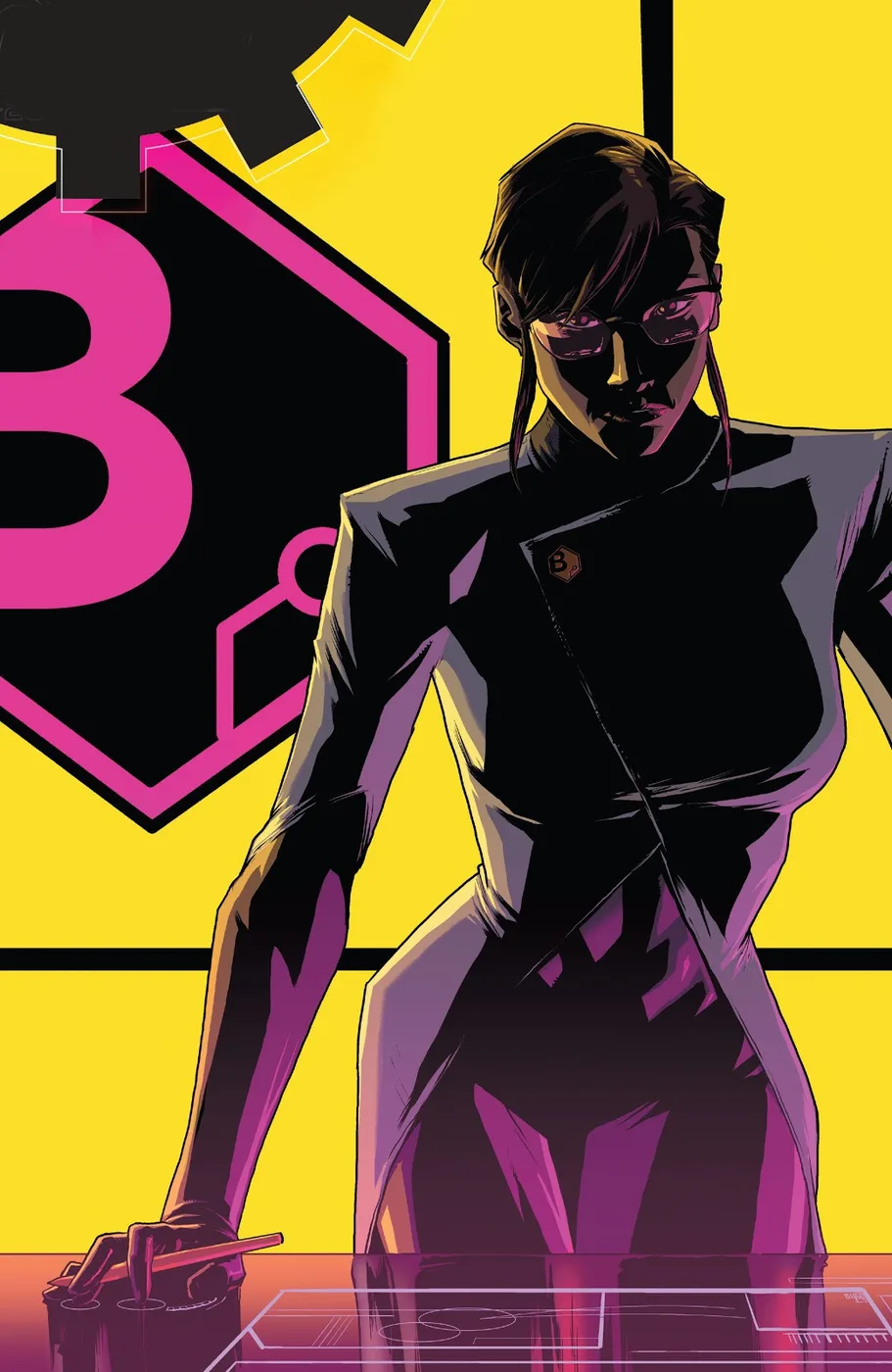 Sunset Bain comic character