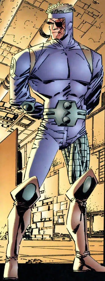 Super-Tough comic character