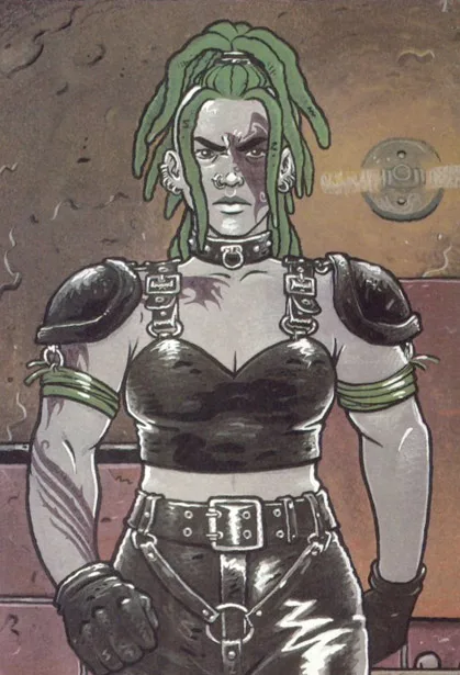 Susan Veraghen comic character