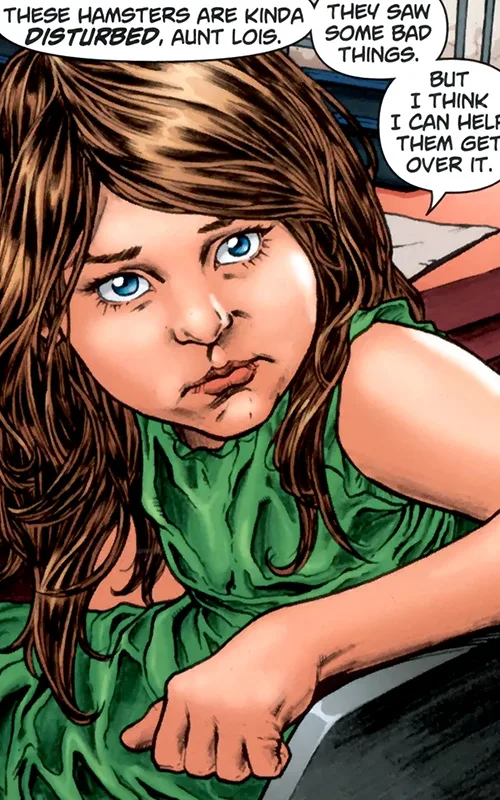 Susie Tompkins comic character