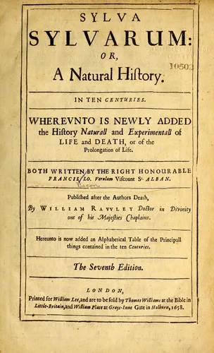 Sylva sylvarum book cover