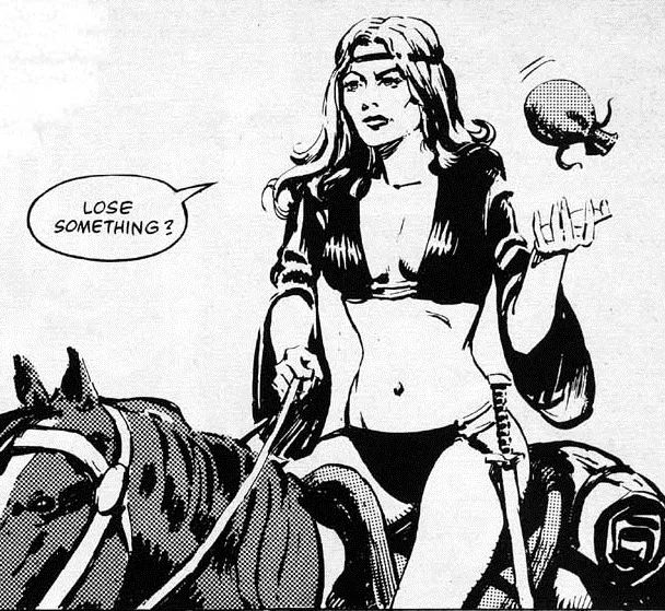 Tanya the Fox comic character