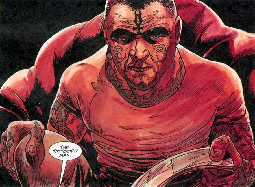 Tattooed Man (Tarrant) comic character