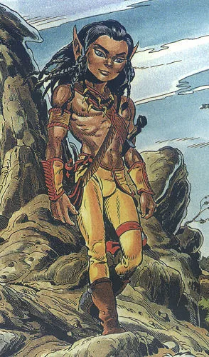 Teir comic character