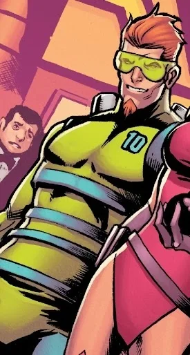 Tenpin comic character