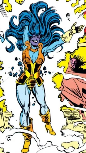 Terraxia comic character