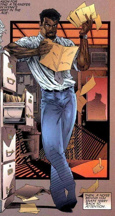 Terry Fitzgerald comic character
