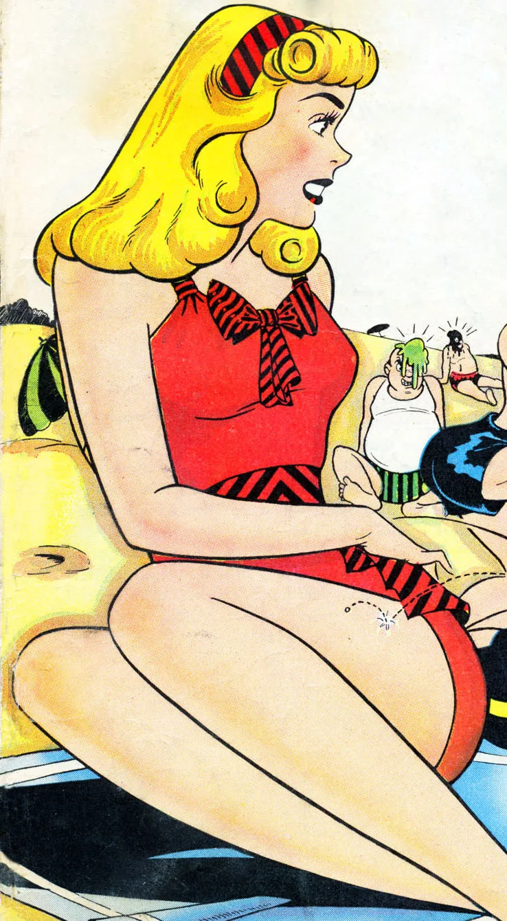 Tessie the Typist comic character