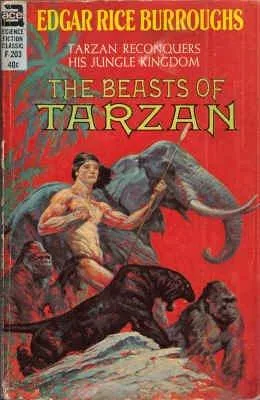 The Beasts of Tarzan (Classic Ace SF, F-203) book cover