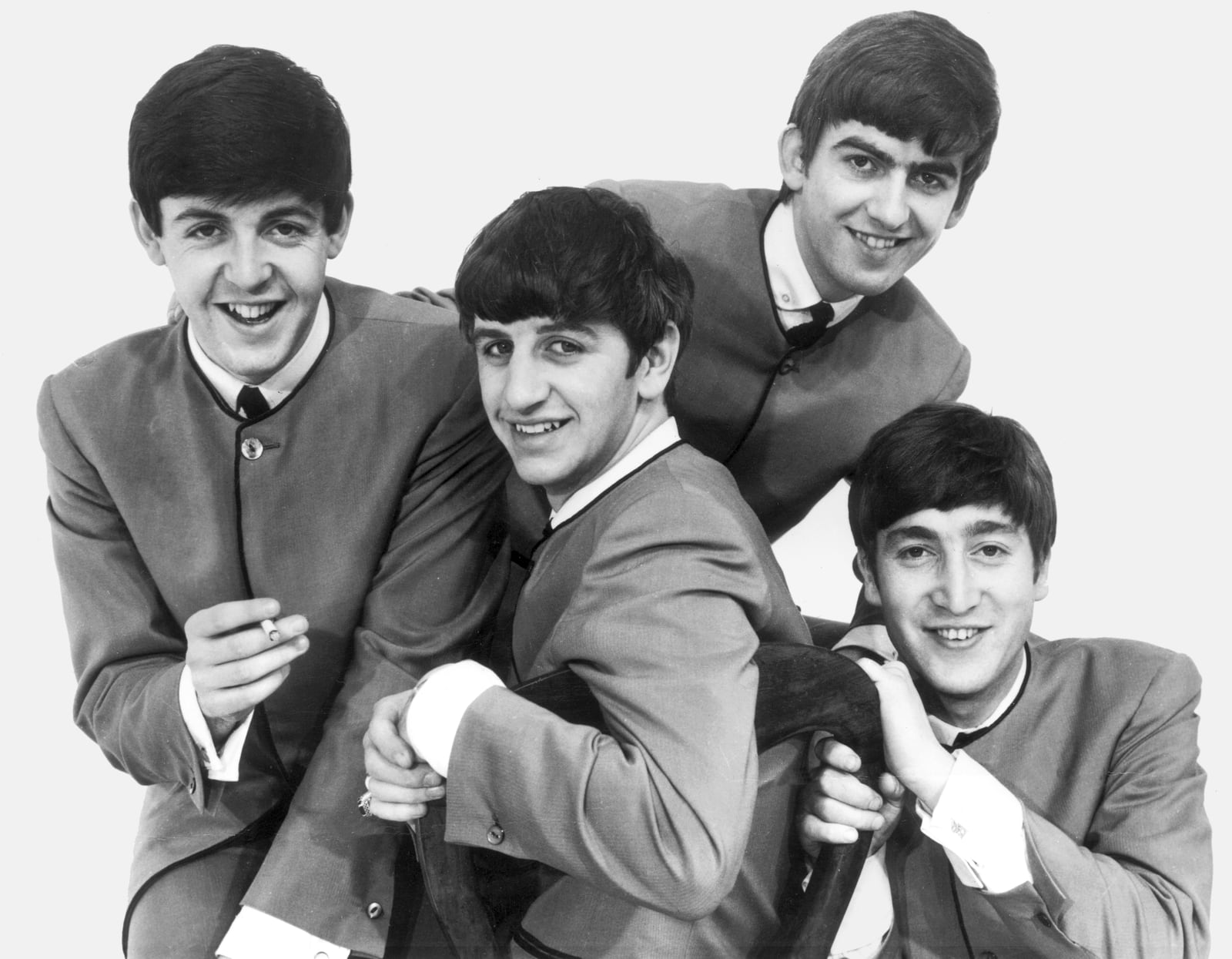 The Beatles in a public music image