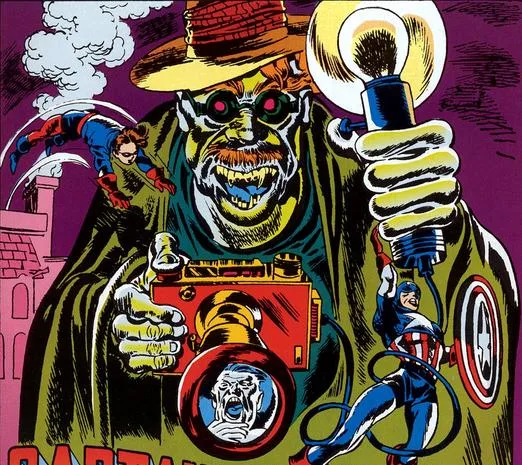 The Camera Fiend comic character
