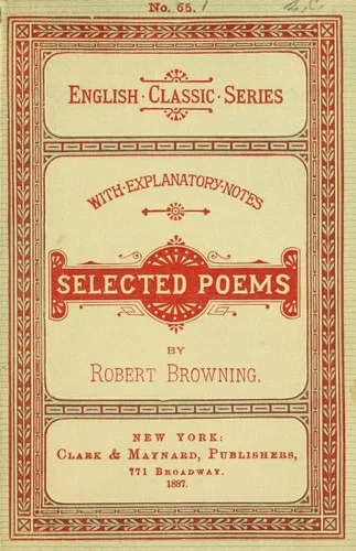 The complete works of Robert Browning Volume XVI book cover