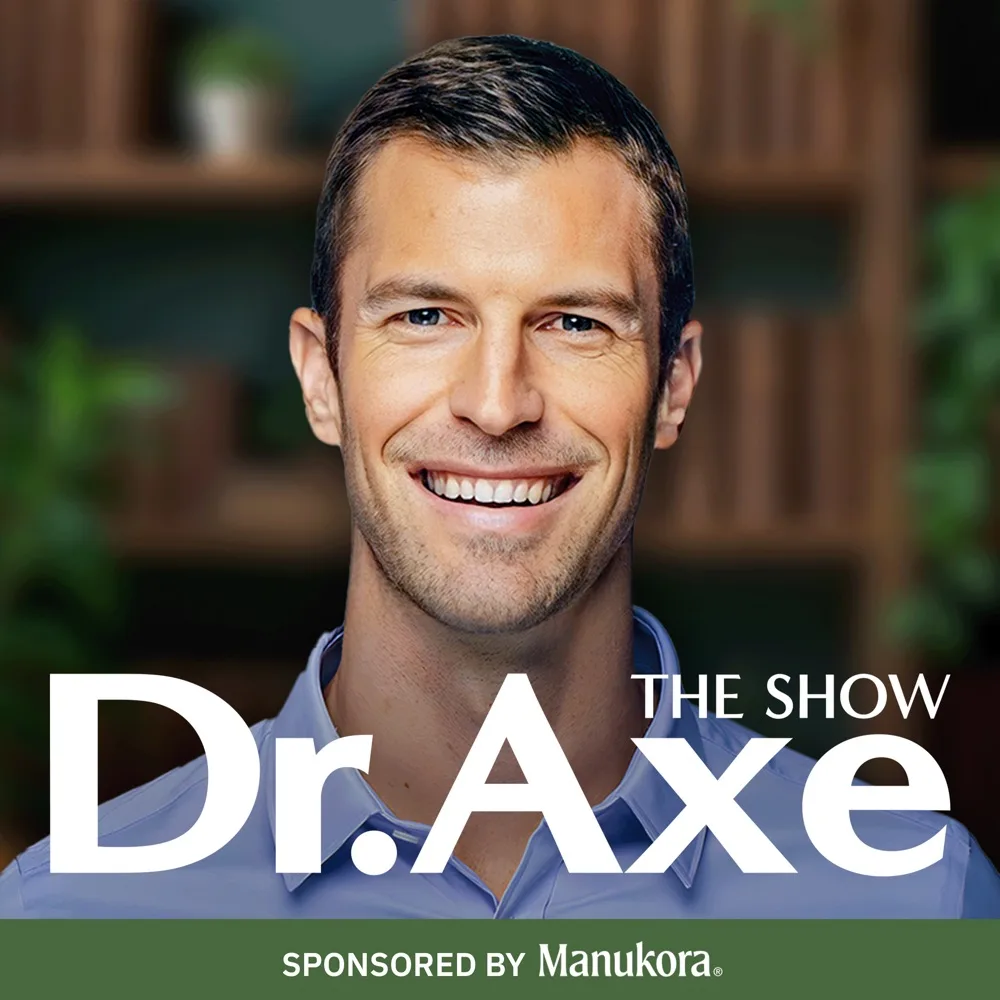 The Dr. Josh Axe Show podcast cover art