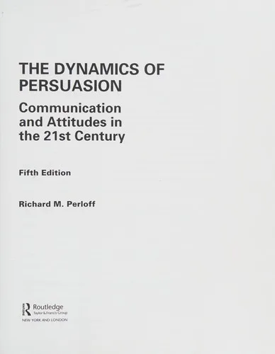 The dynamics of persuasion book cover