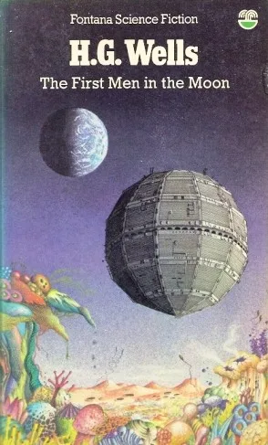 The First Men in the Moon book cover
