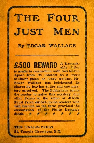The Four Just Men book cover