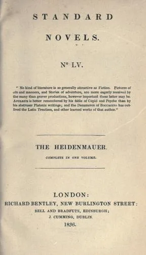 The Heidenmauer (The heathens' wall); or the Benedictines book cover