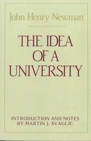 The idea of a university book cover