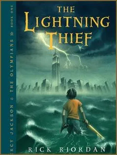 The Lightning Thief book cover