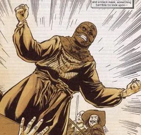 The Man In The Iron Mask comic character
