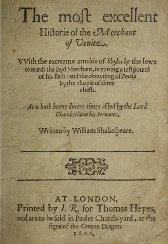 The Merchant of Venice book cover