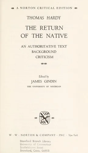 The Return of the Native book cover