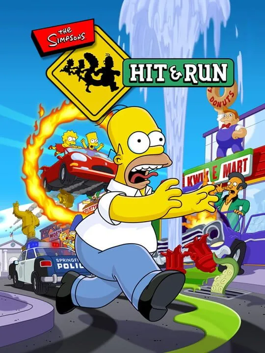 The Simpsons: Hit & Run cover art