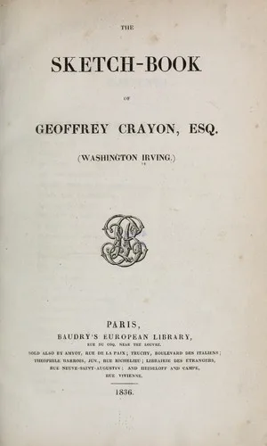 The sketch-book of Geoffrey Crayon, Esq book cover